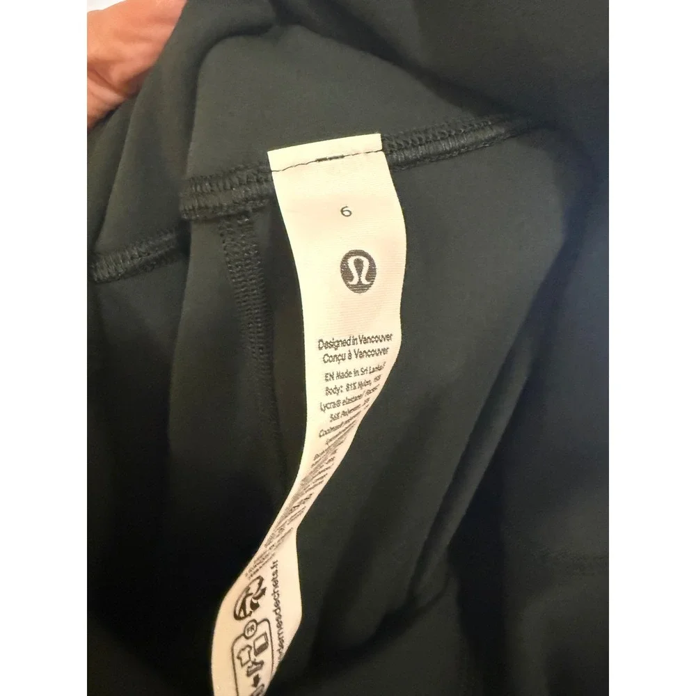 Lululemon Align HR Mini Flare Rainforest Green Size 6 NWT $118 MSRP